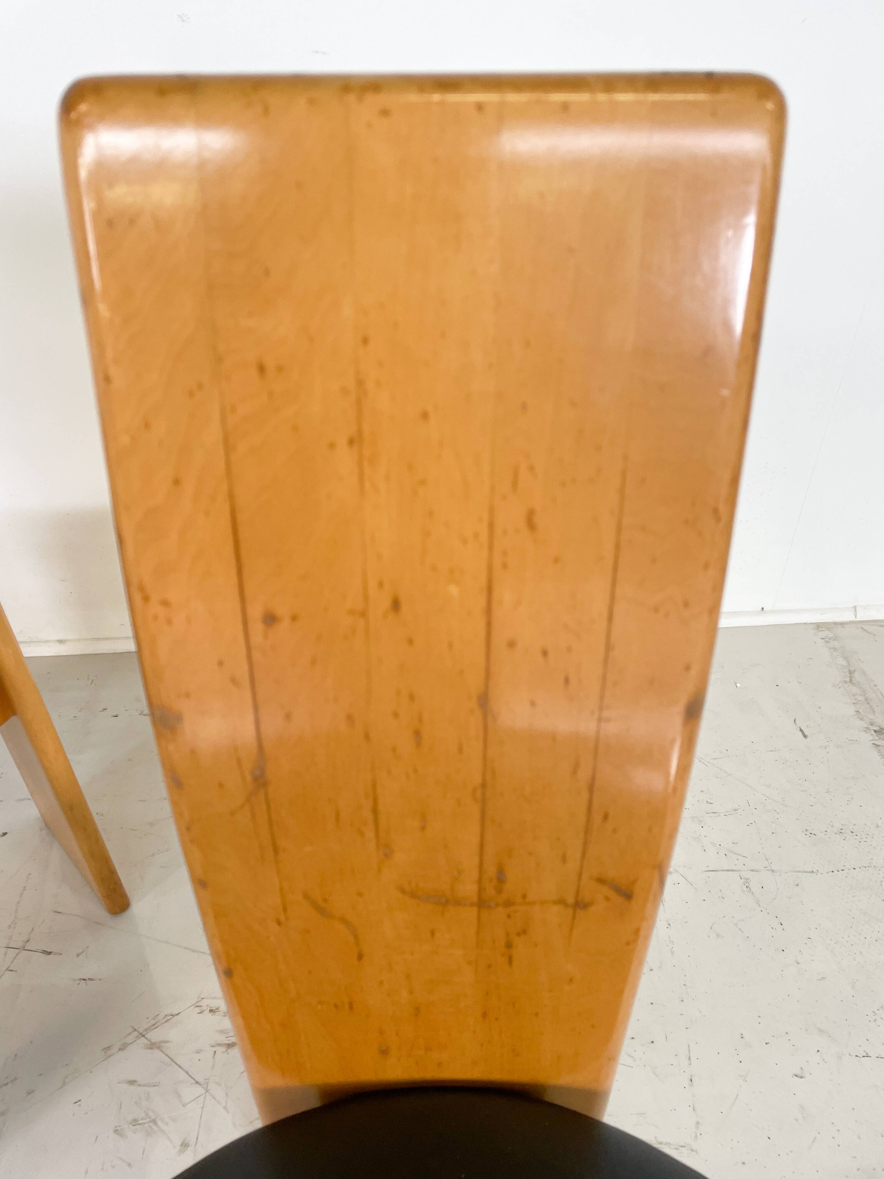 Set of 6 Dining Chairs by Mario Marenco for Mobil Girgi, Italy, 1970s