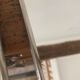 Vintage triptych barber mirror
