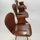 Mid Century Italian 3-seat Bench by Carlo Ratti, 50's