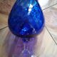 Vase en verre soufflé