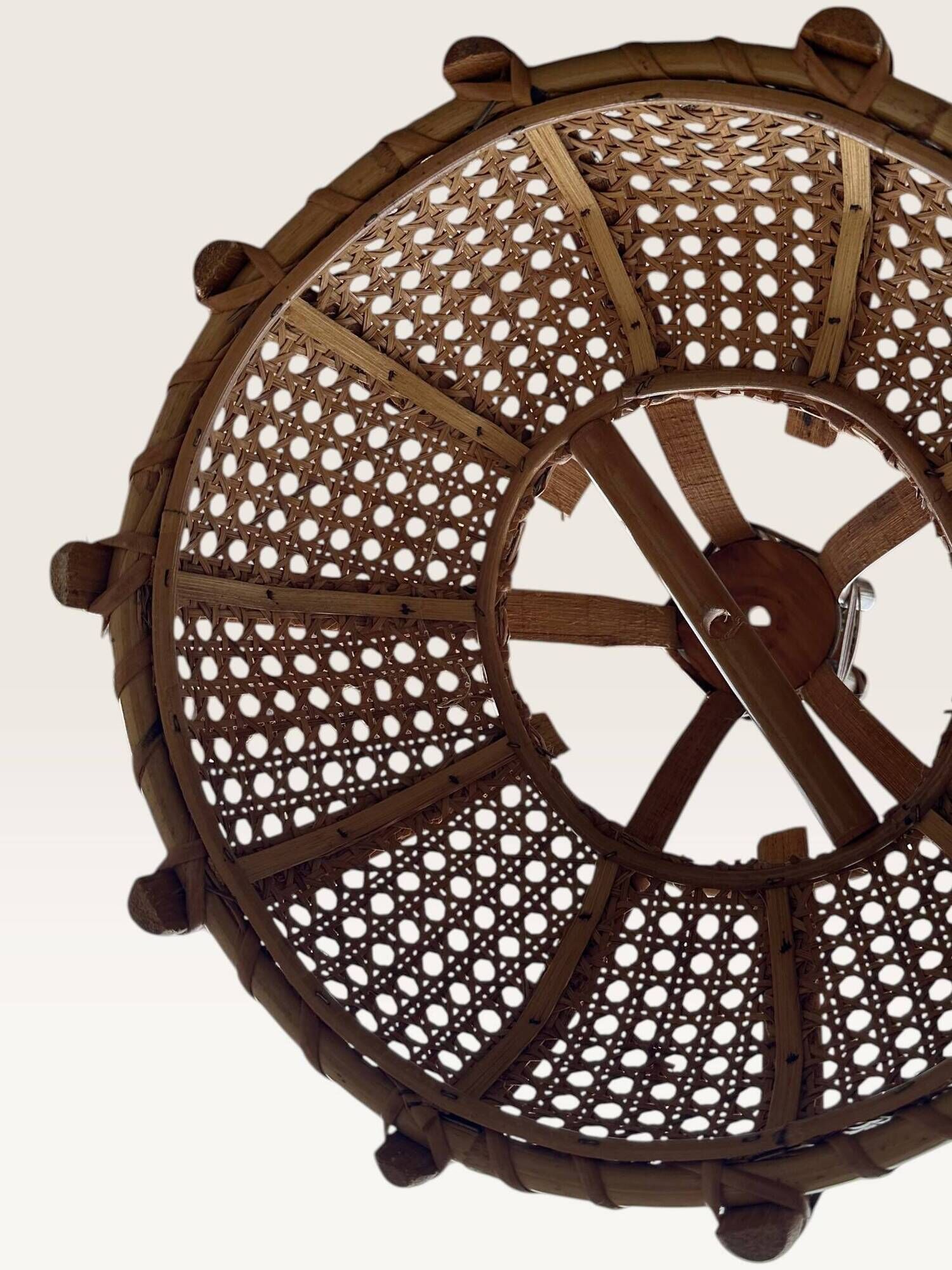 Rattan and cane suspension