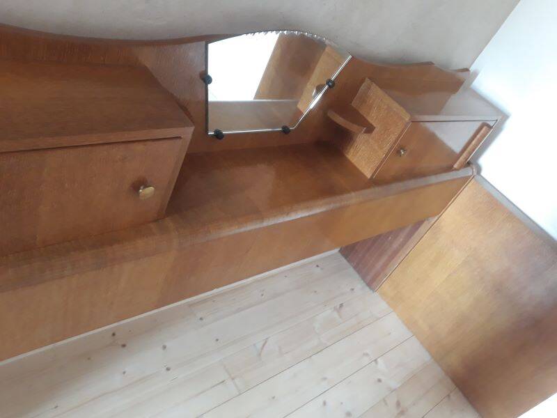 Cozy vintage headboard