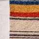 Handwoven recycled cotton rug - 40 x 60 cm