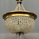 Lustre en cristal "Corbeille de perles"