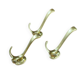 Golden aluminium coat hooks