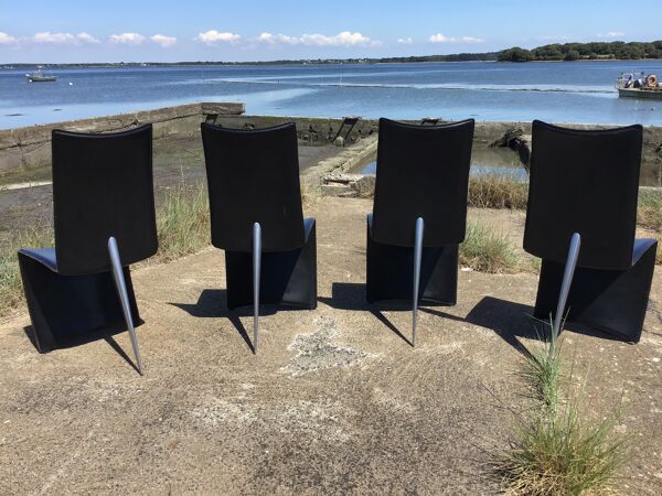 Lot de 4 chaises Ed Archer - starck - driade