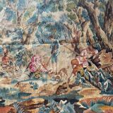 Wall hanging hunting scene