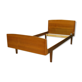 Scandinavian style teak bed