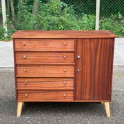 Scandinavian mahogany buffet sideboard from the 1950s.