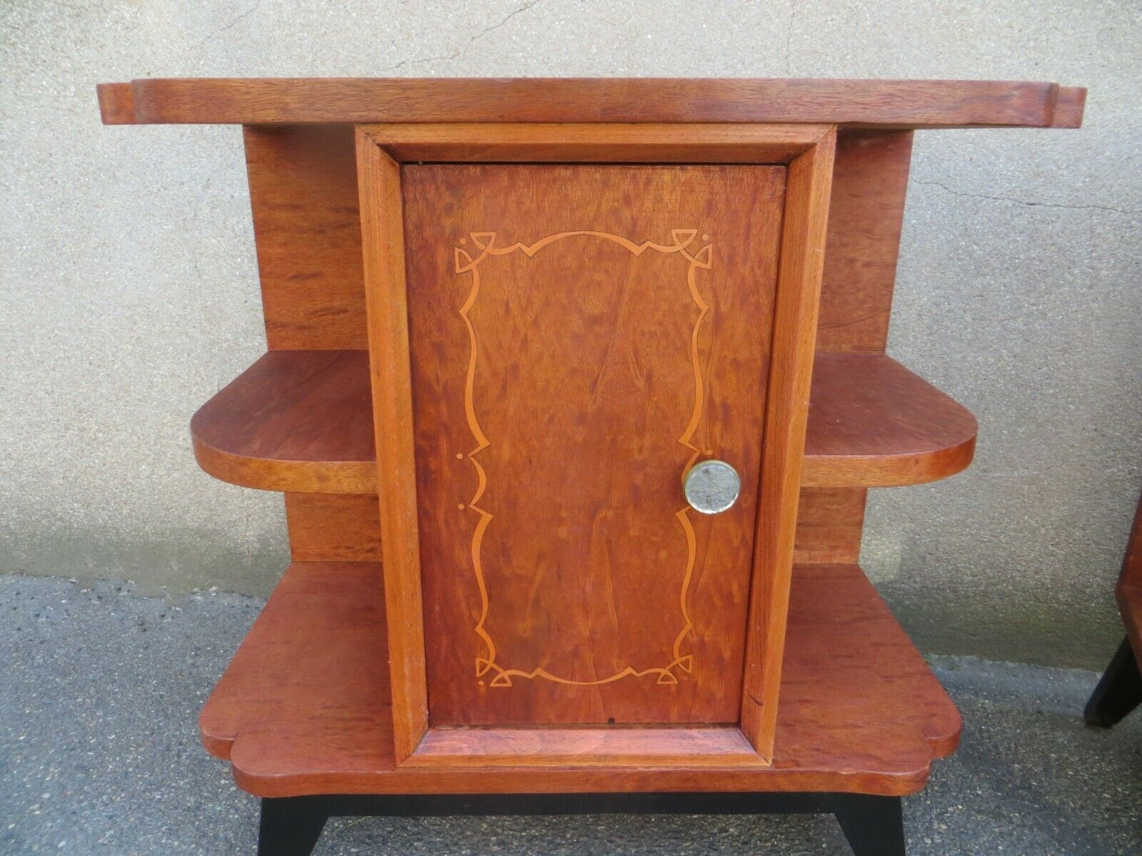 Pair of art deco bedside tables