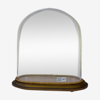 globe en verre ovale cloche en verre