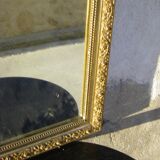 Mirror in gilded wood