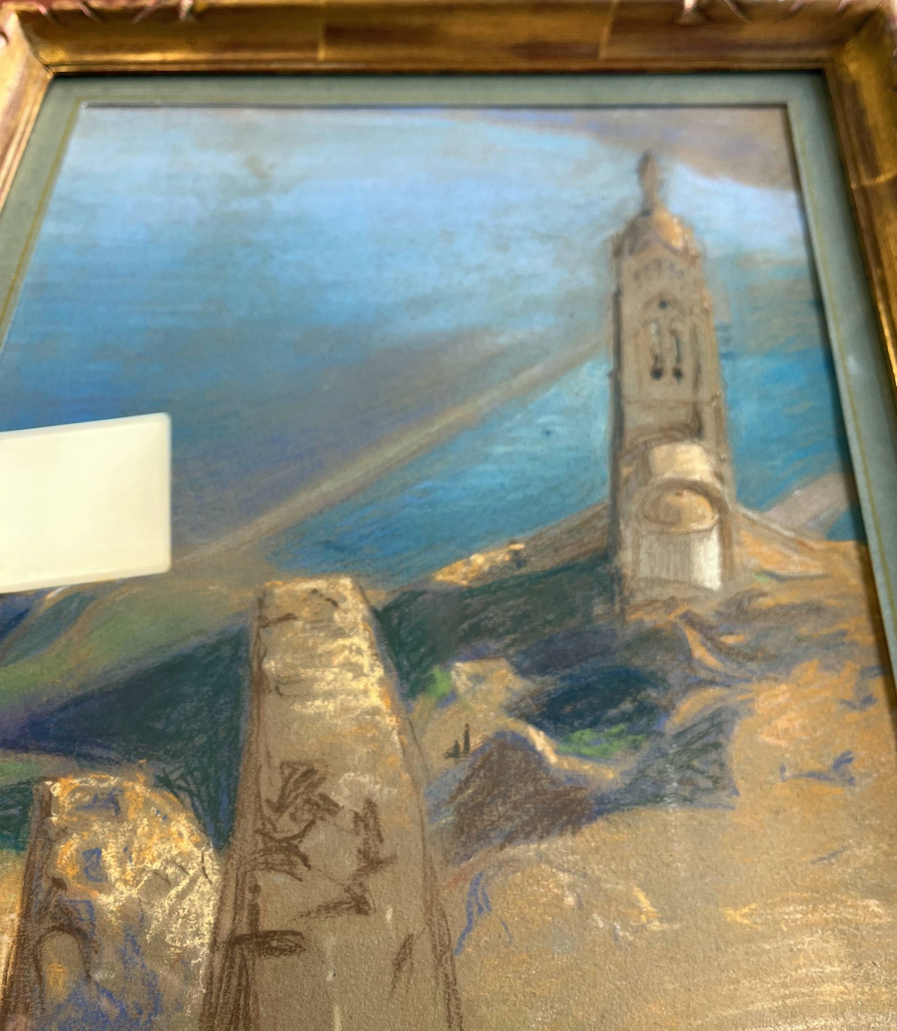 Tableau Edouard Pannetier (1884-1965) Eastern Mediterranean Estuary