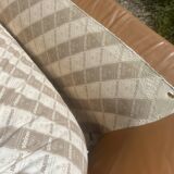 Steiner Paris 2 Seater Sofa Leather Camel Brown