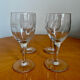 Vintage wine glasses 1960