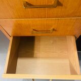 Vintage desk Maison Capelle circa 1960