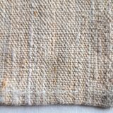Rustic hemp tablecloth 162 x 96 cm