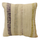 Turkish kilim pillow,40x40 cm