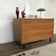 Vintage modernist dresser of the 1950 foot metal