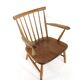 Vintage Dutch design spindle chair