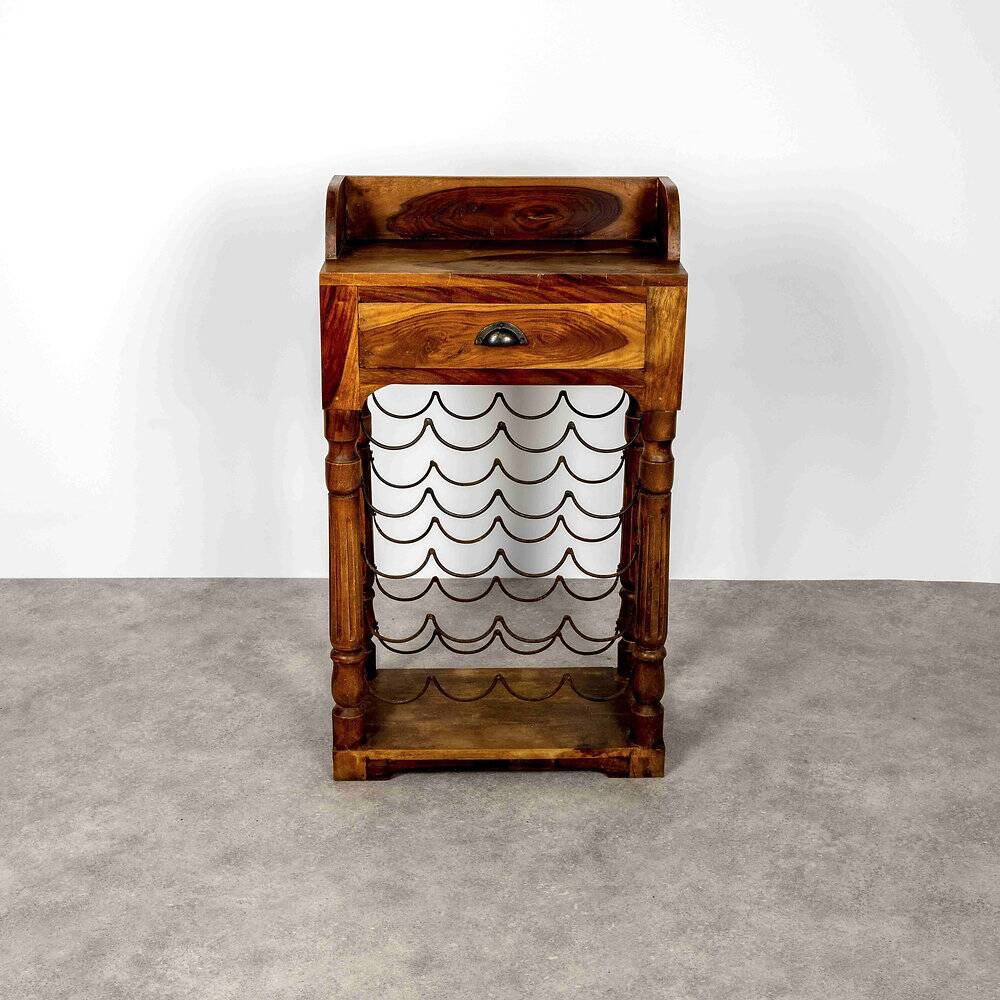 Provincial wine cabinet made of elm wood