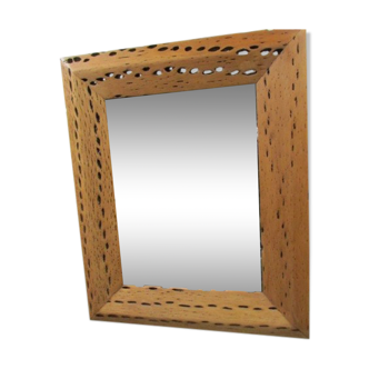 Stunning mercury mirror  53x63cm