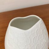 White porcelain vase by M. Frey for Kaiser, mid-century, 1960s.