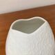 White porcelain vase by M. Frey for Kaiser, mid-century, 1960s.