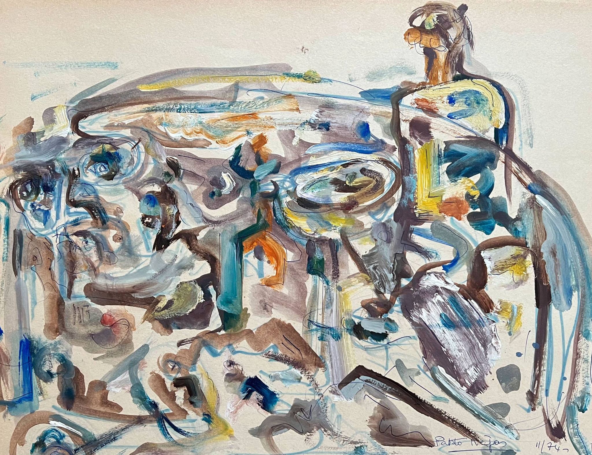 "Alcools" par Pablo Rejas (1924-2019)