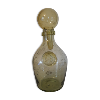 Carafe anciene en verre de Biot