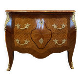 Commode Louis XV en bois de rose