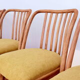 Set of chairs designed by A. Suman, Czechoslovakia, the 60s
