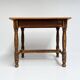 Brocante brown dining table, 1970's
