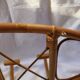 Door wall coats vintage rattan