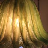 Green flower suspension