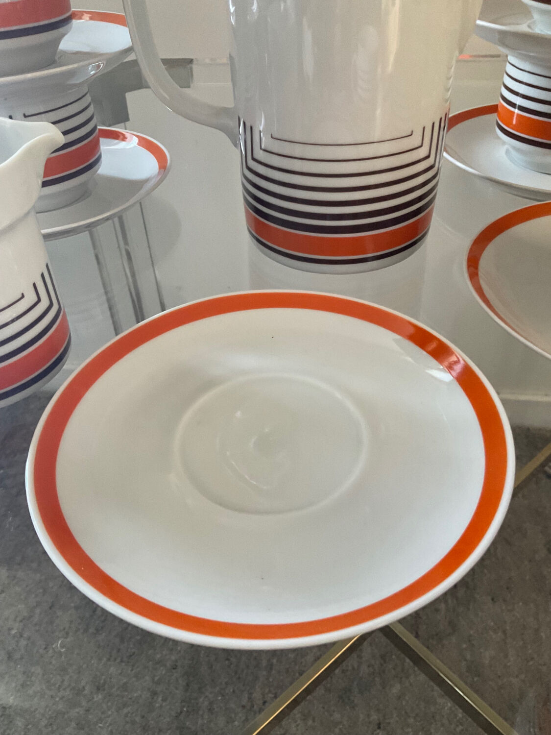 Vintage West Germany Bavaria porcelain coffee service 70s