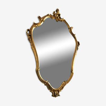 Golden mirror baroque style