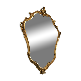 Golden mirror baroque style