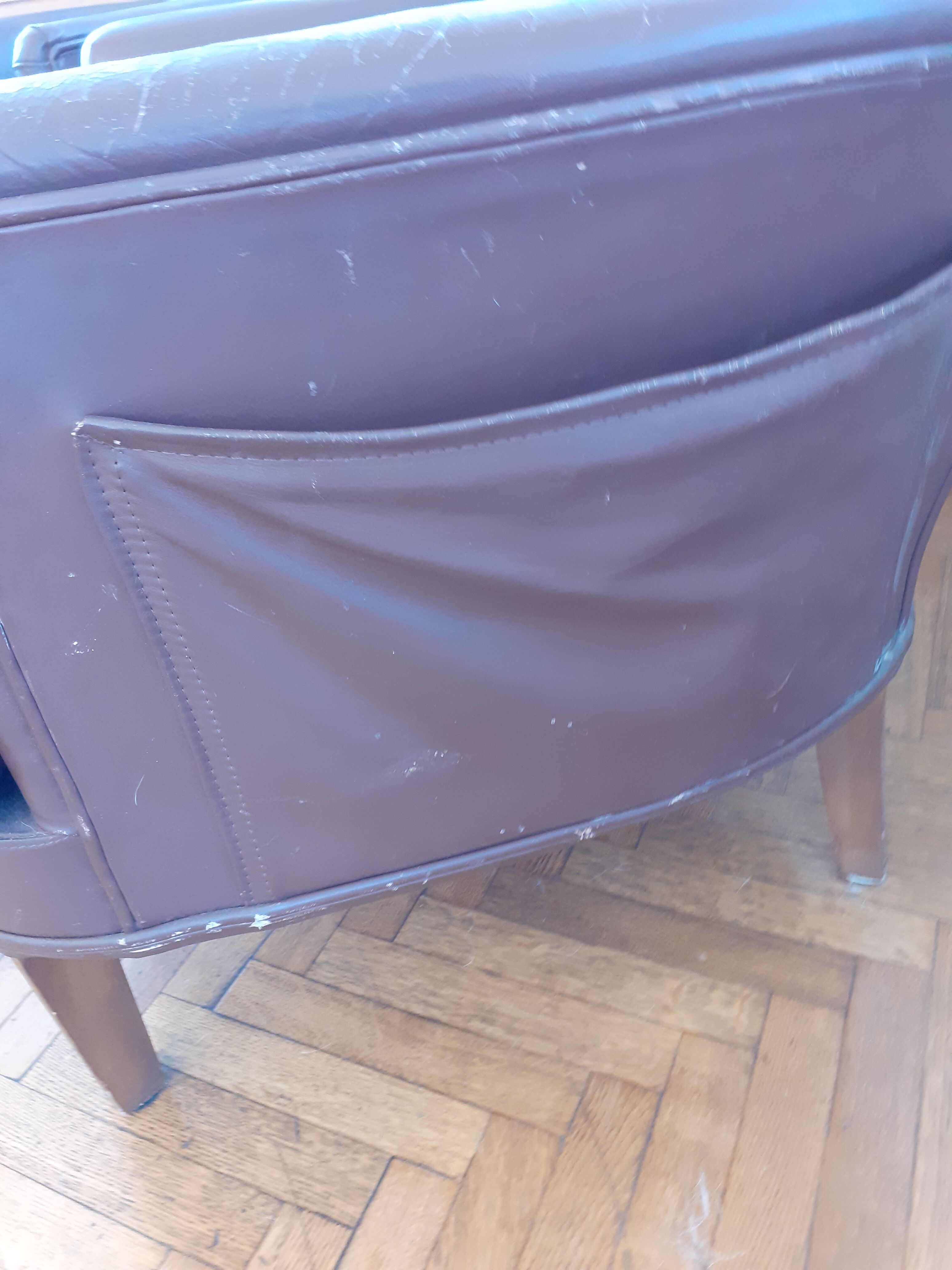 Pair of sky armchairs