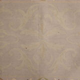 Handmade Beige Wool Needlepoint Tapestry Rug- 69x140cm