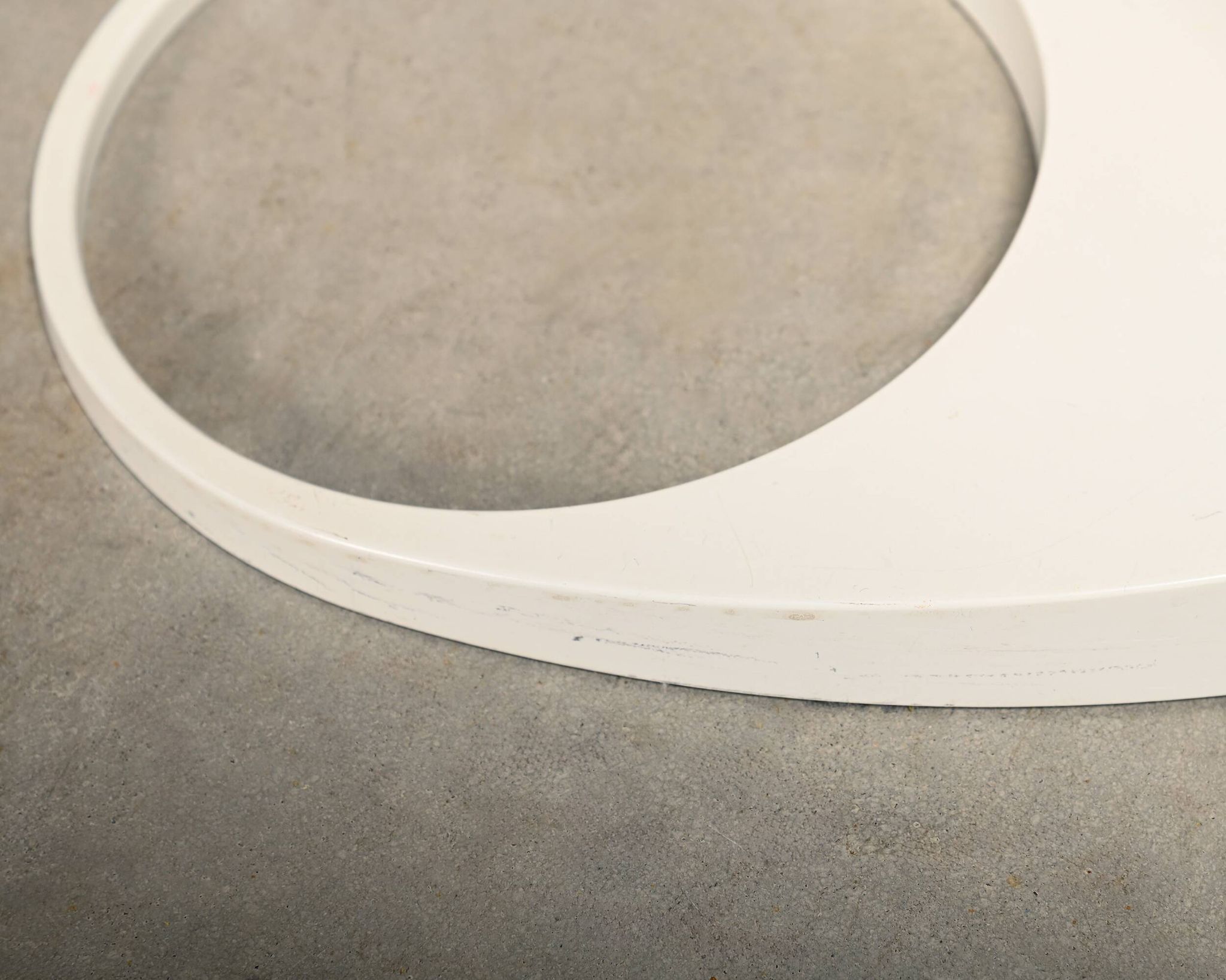 Arne Jacobsen white AJ Floor Lamp for Louis Poulsen, Denmark