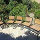 Set of 6 black Marcel Bauer B32 style chairs