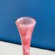 Vase opaline rose marbre