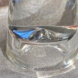 Glass tapered candle holders
