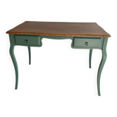 Oak desk with two drawers
