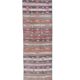 Vintage Turkish rug from Oushak, hand-woven 54x703 cm