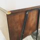 Modernist desk compass feet with drawer box