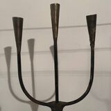 Wrought iron candlestick stand