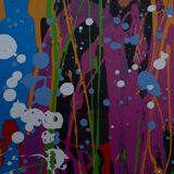 Jonone: blue ii - original signed screenprint