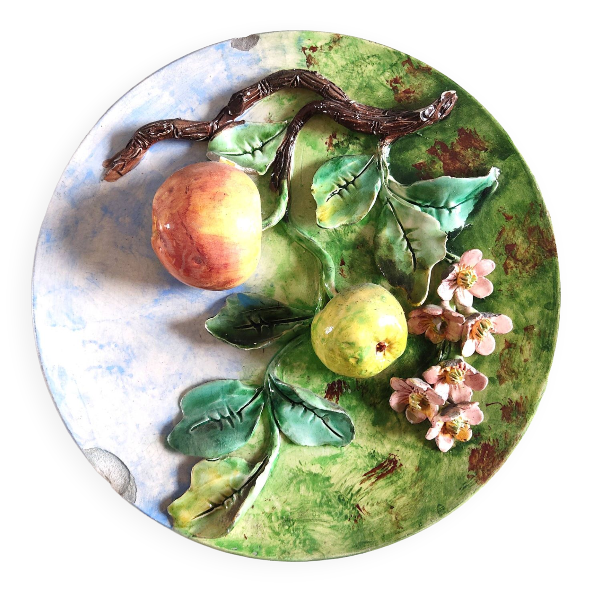 Longchamp embossed fruit plate